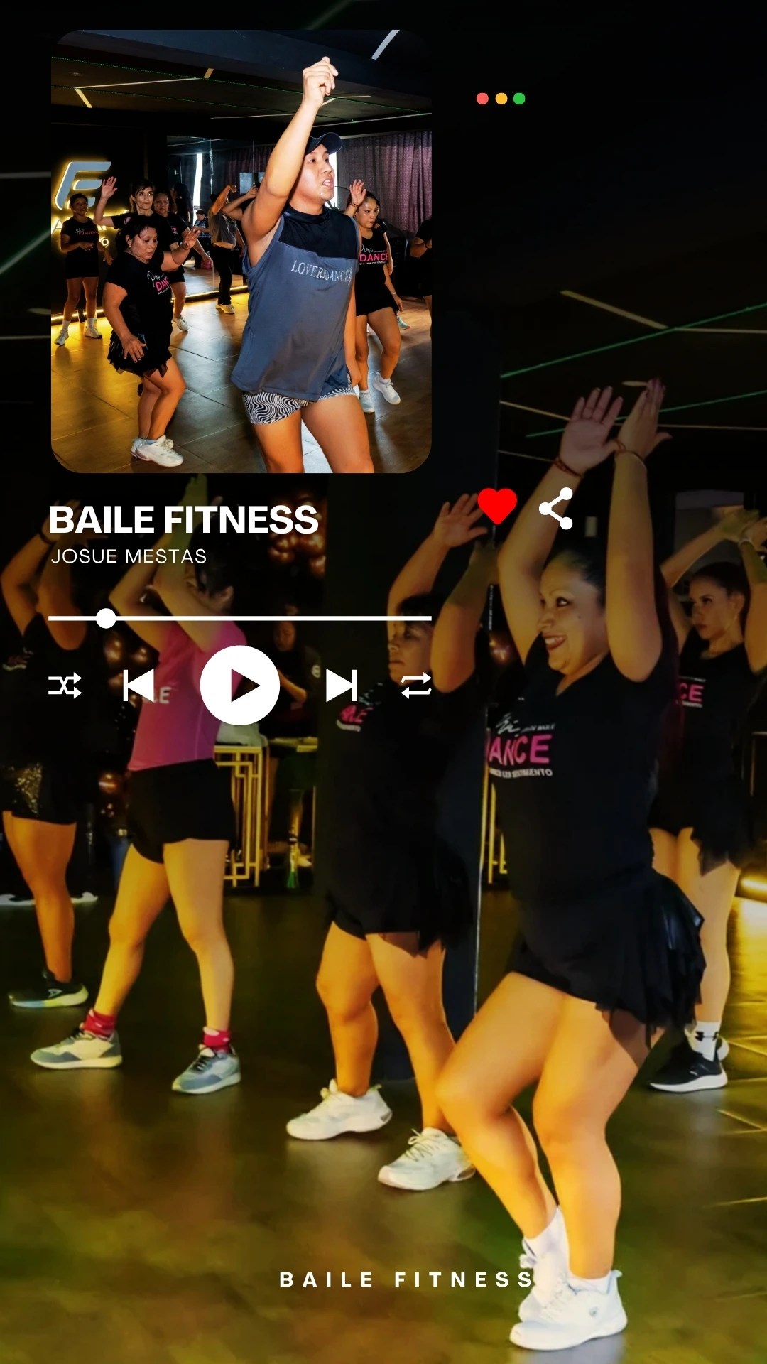 BAILE FITNESS - ESFP