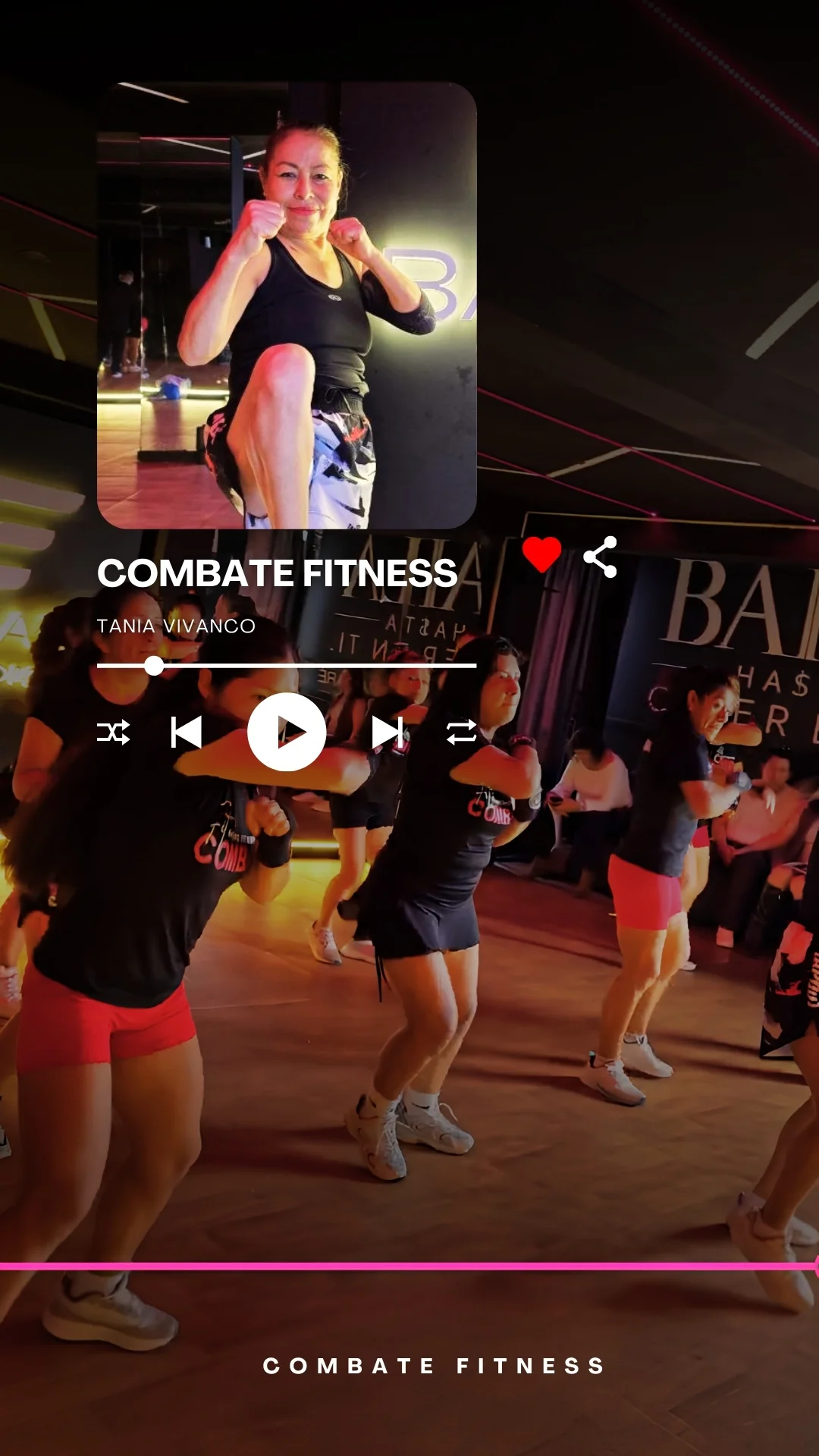 COMBATE FITNESS - ESFP